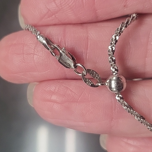 Sea Urchin pendant set- on .925 adjustable chain AND EARRINGS! - Picture 9 of 13